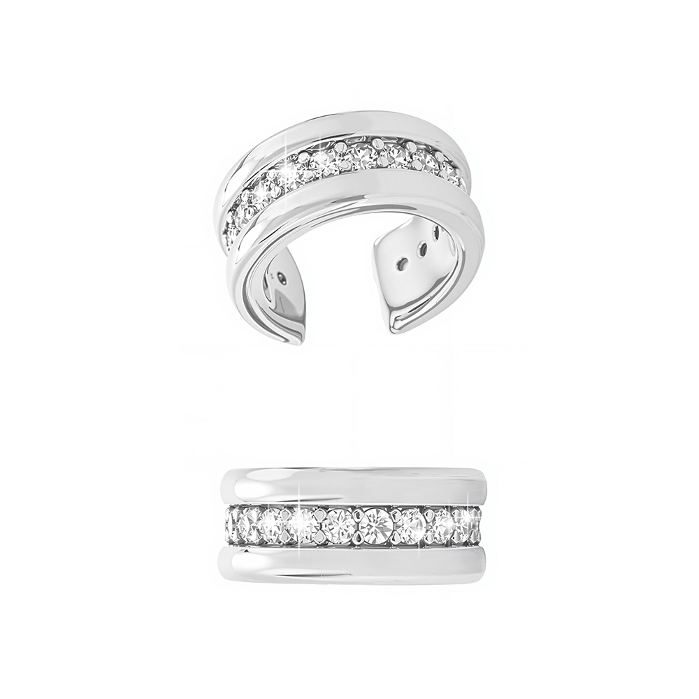 Cathy Silver CZ Earcuff