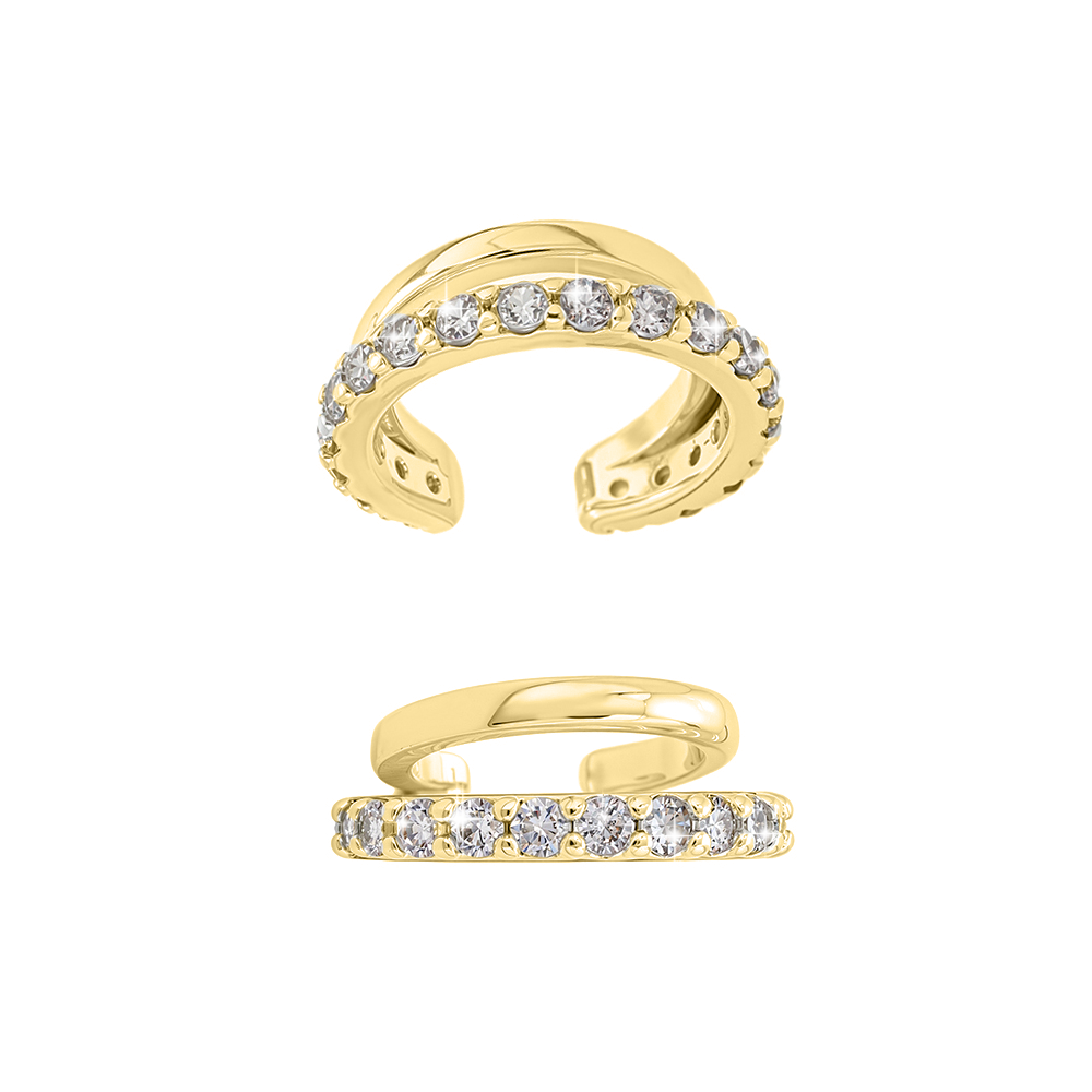 Martina Gold CZ Earcuff
