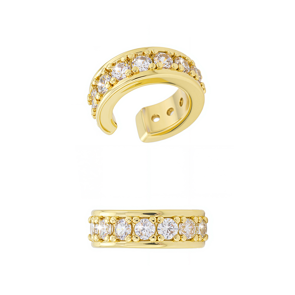 Dina Gold CZ Earcuff