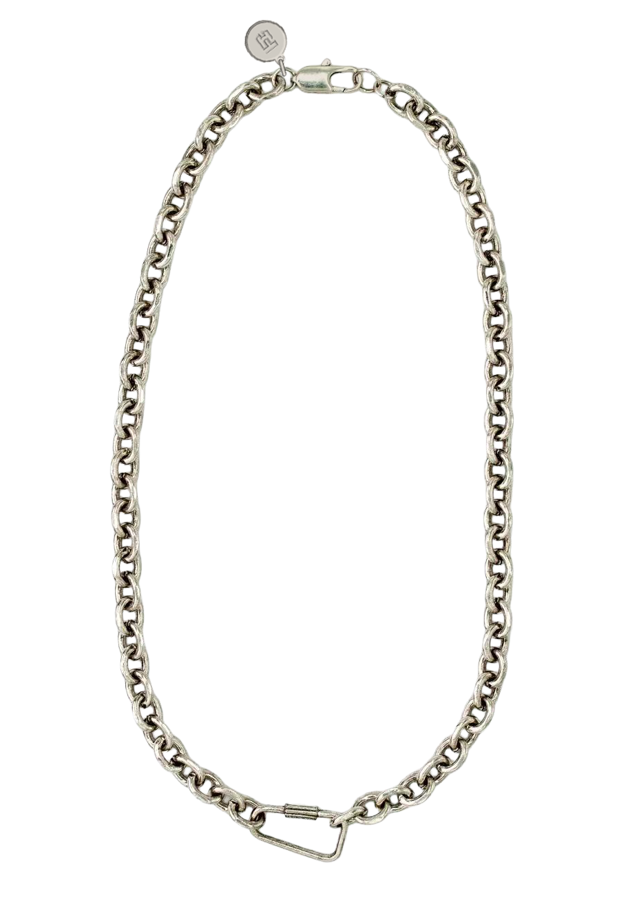 Nelson Silver Chainlink Necklace