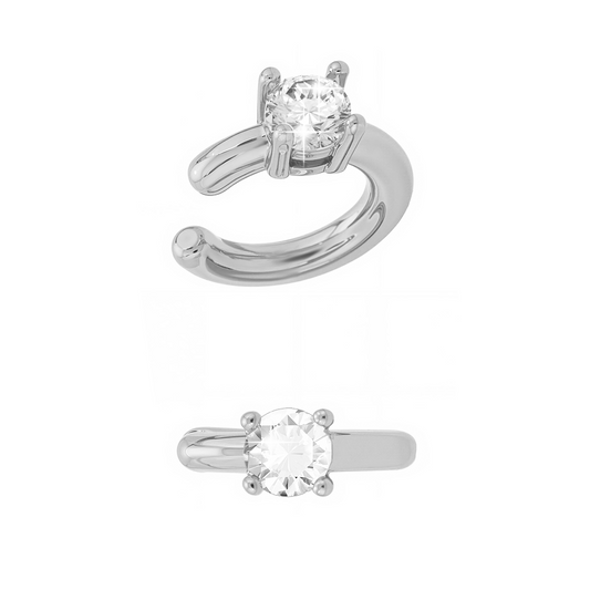 Katie Silver CZ Earcuff