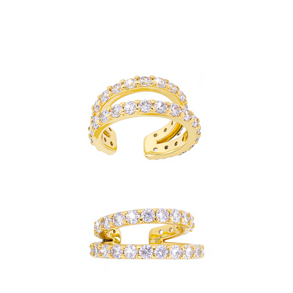 Allyson Gold CZ Earcuff