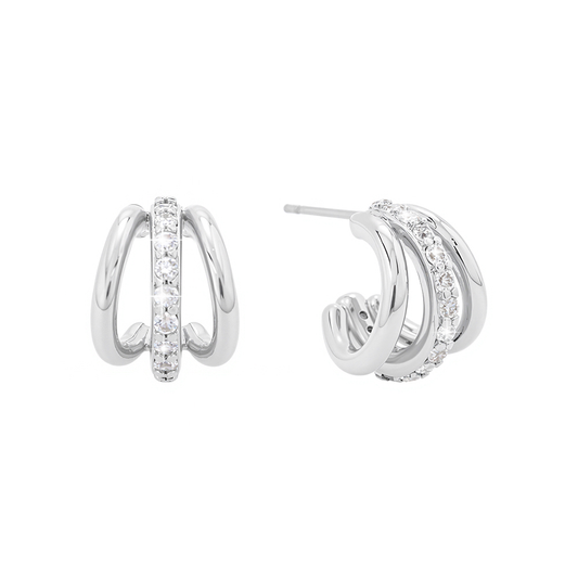 Jackie Silver Multi Earcuff
