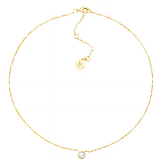 Federica Gold Rolo Chain Necklace