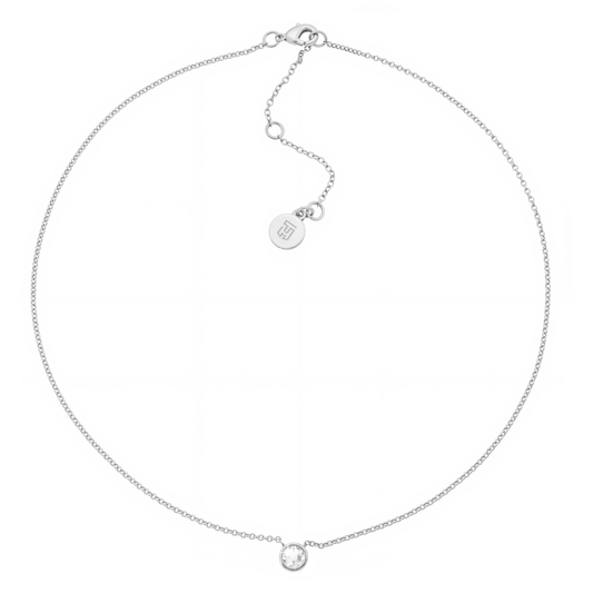 Federica Silver Rolo Chain Necklace